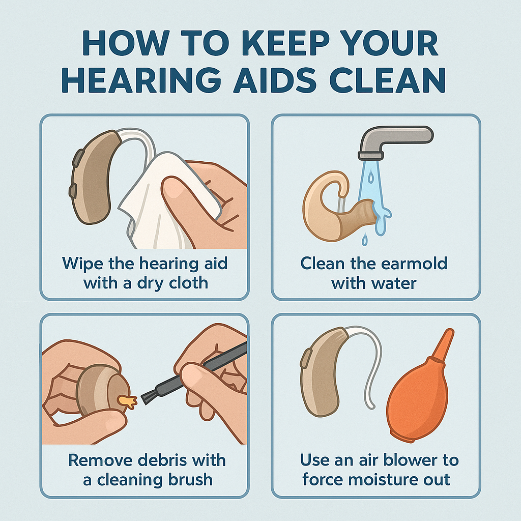 How to Keep Your Hearing Aids in Top Condition