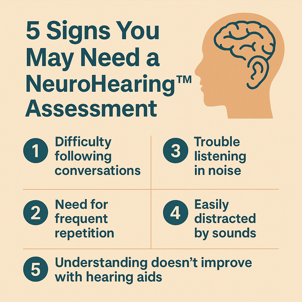 5 Signs You May Need a NeuroHearing™ Assessment